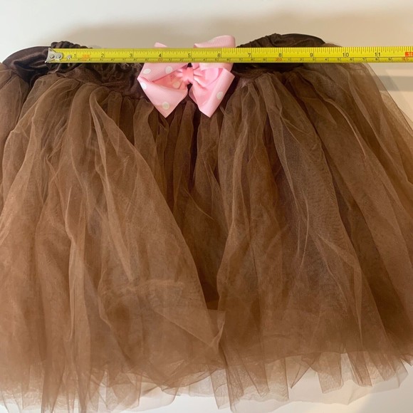 ❤️ Kirei Sui Tutu Ears Paws Hat Childrens Halloween Costume Dog Bear Brown - Picture 7 of 11